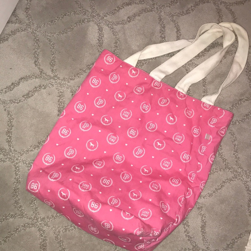 Victoria secret pink reversible tote